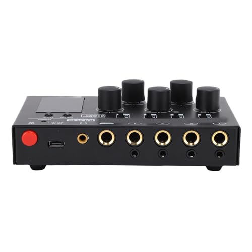 Mélangeur audio 4 canaux mini table de mixage portable pour PC - 7