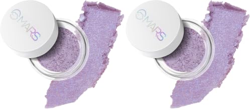 Image of MARS Starlit Pot Eyeshadow (3.0gm) (SHADE-04) | Shimmer Finish | Duo-Chrome Hue Shine | Long-Lasting | Smooth Texture | Mess-Free Application | Travel-Friendly | Easy To Use (Pack of 2)