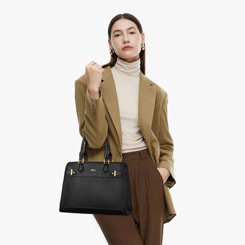 Keyli 2pcs Purses and Handbags for Women, Fashion Shoulder Tote Bags Top Handle Satchel and Vegan Leather Bags for ladies3