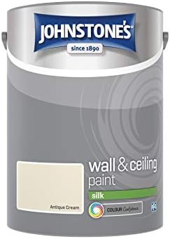 Johnstone's - Wall & Ceiling Paint - Pure Brilliant White - Matt Finish - Emulsion Paint - Fantastic Coverage - Easy to Apply - Dry in 1-2 Hours - 12m2 Coverage per Litre - 2.5L