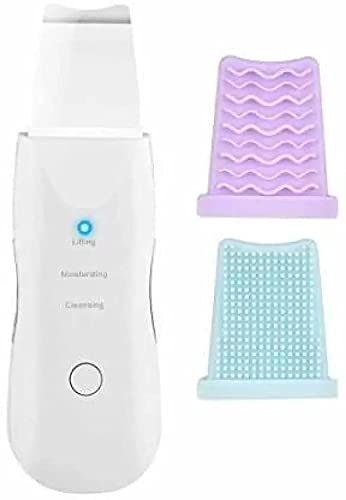 Dkriva Limpiador facial de piel, hidratante y limpieza profunda, máquina de pala para limpiar la piel y la suciedad, removedor de puntos negros, herramienta de belleza (1 unidad)