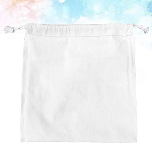NICEXMAS Sacos de Armazenamento Saco de Tecido de AlgodÃ£o ReutilizÃ¡vel Produzir Sacos de CordÃ£o d