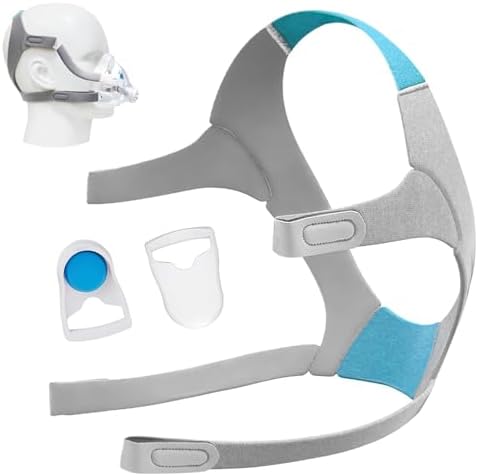 F20 Replacement Headgear Straps Full Face Unisex Soft Comfortable with Magnetic Headgear Clip (Without Mask)