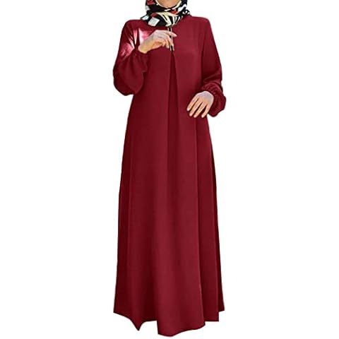 Robe longue WVONIF pour femme musulmane Cover