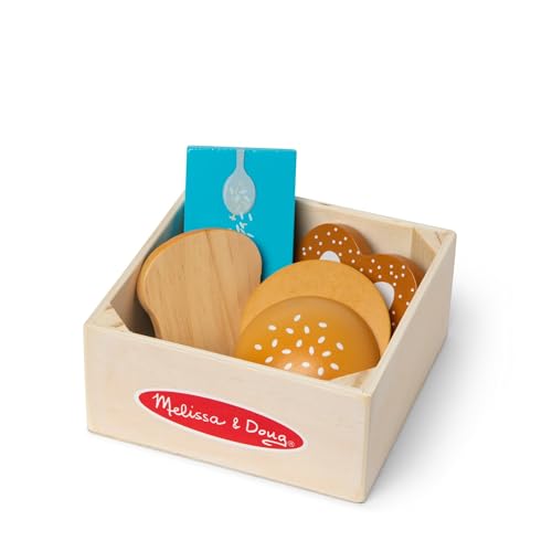 Image of Melissa & Doug Wooden Grains Food Groups Play Set, 1 EA