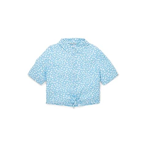 TOM TAILOR Blue Flower Print Blouse for Girls Cover