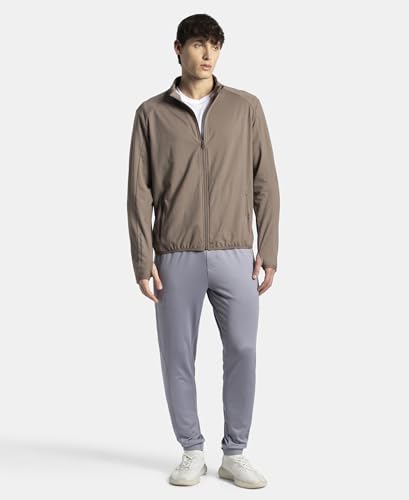Image of Jockey SP17 Men's Soft Touch Microfiber Elastane Stretch Thumbhole Jacket with Stay Dry Treatment