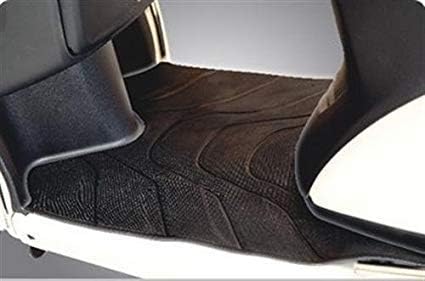 Buysasta Black Washable Rubber Material Foot mat & Floor Mat for - Activa 4G 1