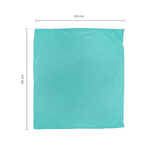 Image of Amazon Brand - Presto! 100% Compostable Garbage Bags | Small | 45 Count | 15 Bags X 3 Rolls | 17 X 19 Inches | Eco-Friendly | Green
