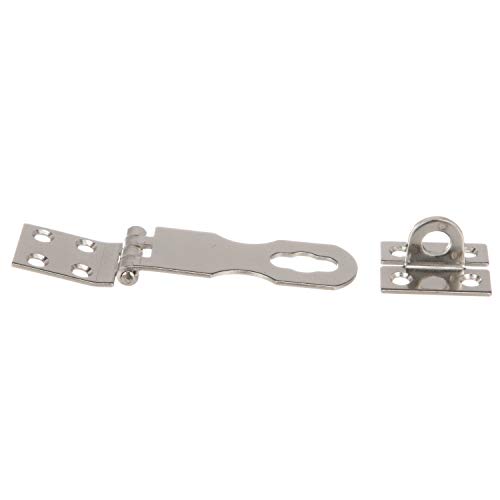 Image of Seachoice Marine-Grade Safety Hasp, Polished 304 Stainless Steel, 2-7 /8 in. X 1-3 /8 in.