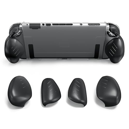 Funda ergonómica Switch 2 con agarre para todos los tamaños de mano y protección Joy Con