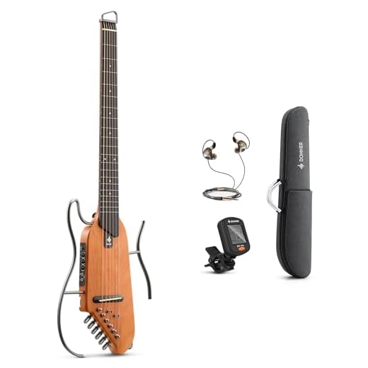 Can guitars be considered carry on luggage Donner HUSH I Travel Acoustic-Electric Guitar
