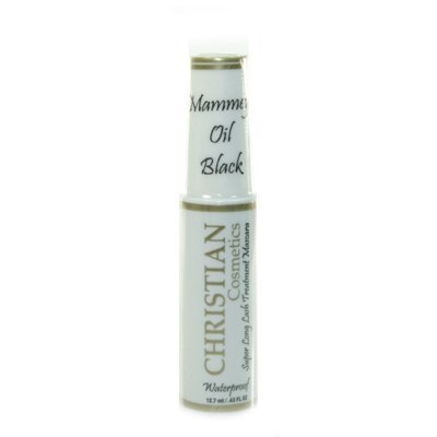 Christian Super Long Lash Mascara Waterproof Mammey Oil Black by Christian Cosmetics