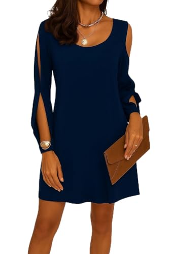 Robe Coyal bleu en taille 34 pour femme