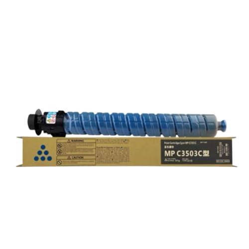 Cartouche de toner cyan compatible pour imprimantes Japan Copier MPC3003 et MPC3503
