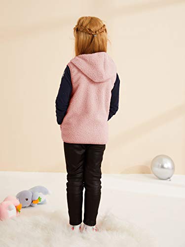 Meilidress Girls Boys Sherpa Fleece Hoodies Vest Jacket Zipper Warm Sleeveless Fall Winter Outwear #TOP3