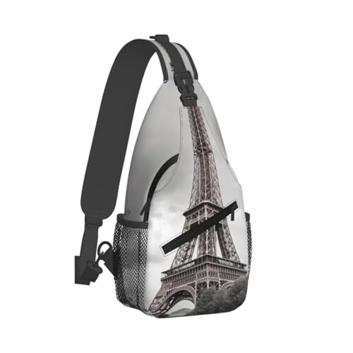 Bolso Pequeño Bandolera para Senderismo Negro