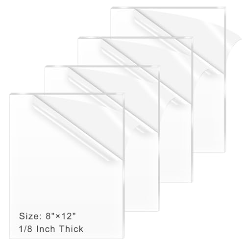 Feuille acrylique de haute transparence pour vitrines et panneaux d'art
