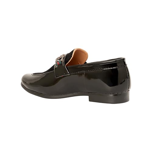 Image of SIYA Freeplay Loafers /Shoes for Boys /Kids, Casual and Party Footwear for Age 2 to 10 Years - Black, Brown, Tan