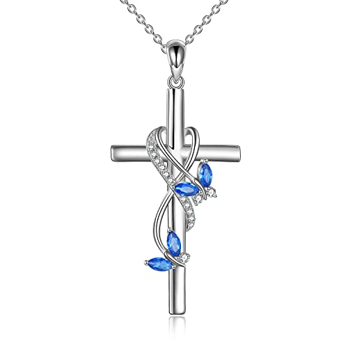Design unico: la collana alla moda ha una combinazione di farfalla e croce, una forma unica e bella, perfetta come regalo per un amico o un amante.