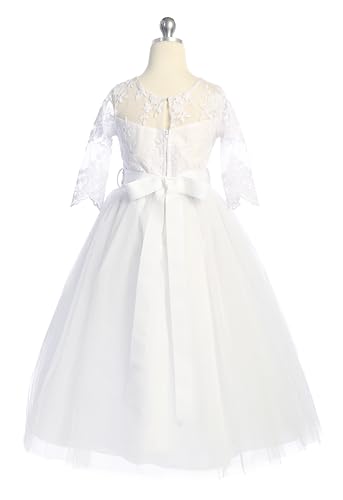 iGirlDress Flower Girl First Communion Pageant Wedding Birthday Dress3