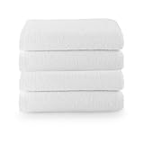 Top Towel – Toallas Baño Grandes Ducha (4 Piezas): Toallas Ducha Suaves y Absorbentes – Algodón 100%, 400 g/m², No Dejan Pelusa
