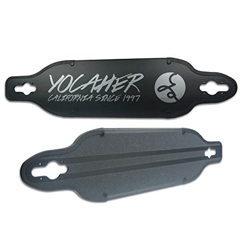 Yocaher Aluminum Drop Through Longboard Deck