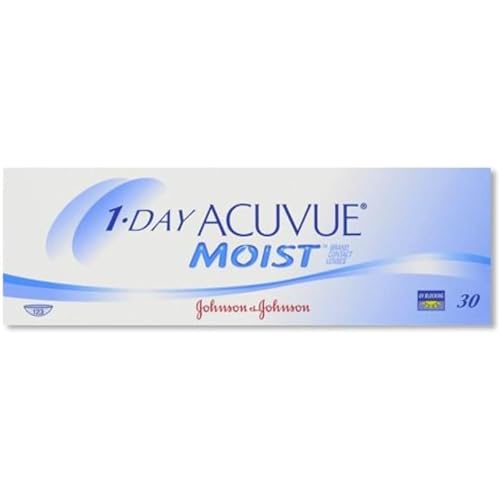 Acuvue 1-Day Moist - Various Power - J&J - Daily Contact Lenses - 1.50 8.5 14.2 - Pack of 30