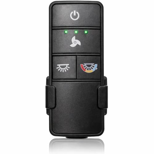 TX028C-S Ceiling Fan Remote Control for Hampton Bay - A25-TX028C-S / A25-TX028C -3 Speed Light Dimmer