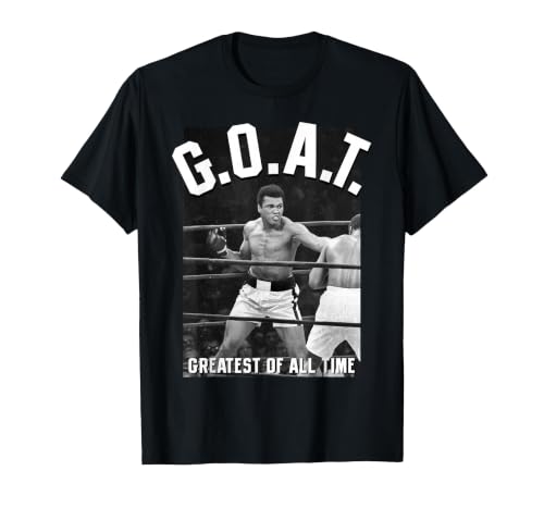 Muhammad Ali Greatest of All Time T-Shirt, Men, Black, 3X-Large
