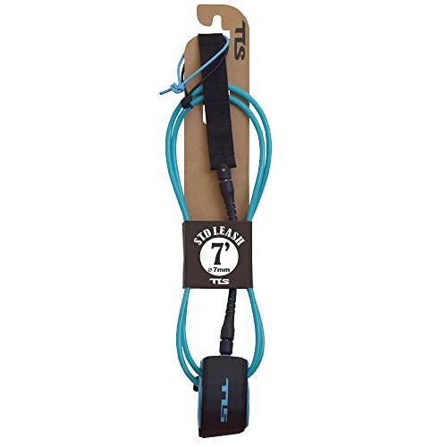 TLS STD LEASH 7ft TURQUOISE