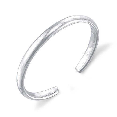 CY Supplies Simple Minimalist Band Ring - 925 Sterling Silver