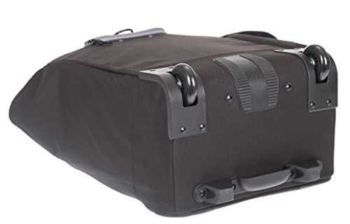 Einkaufstrolley Wheel Trolley Shopping Damentasche Einkaufsroller Korb Shopper + Thermo Tasche (12895 Black Uni) – Bild 5