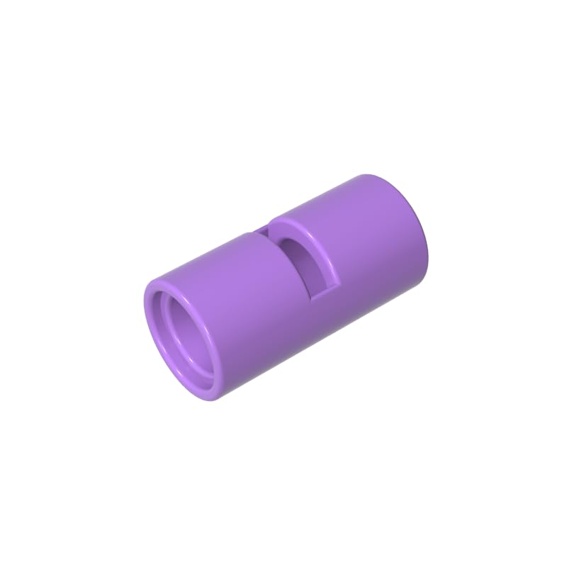 Gobricks GDS-887 Technic Pin Connector Round (Slotted) 50PCS Compatible with Lego Toy 62462 29219 DIY Parts and MOC Components for Major Brick Brands Color:Medium Lavender — image 1