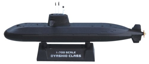 1/700 海上自衛隊おやしお型潜水艦メタルキット完成品ジオラマ 世界の潜水艦 No.1 海上自衛隊おやしお型潜水艦 – 名城・伝統美