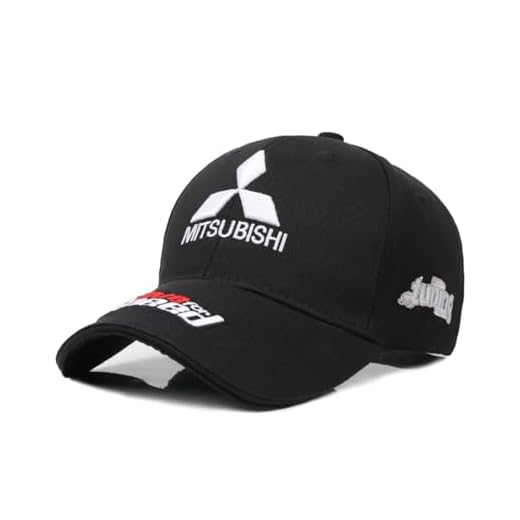 YIFANFENGSUN Gorra Béisbol Coche Logo para Mitsubishi Galant, Deportes de Sombrero Ajustable de Algodón para Hombres Sombrero el Sol Accesorios Exteriores,B