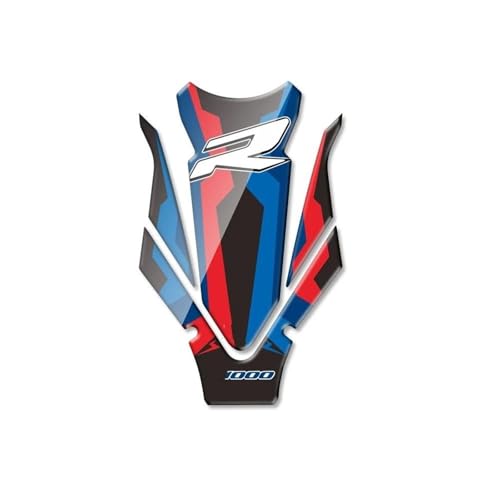 Autocollant réservoir tampon moto BMW S1000R design premium Couleur1
