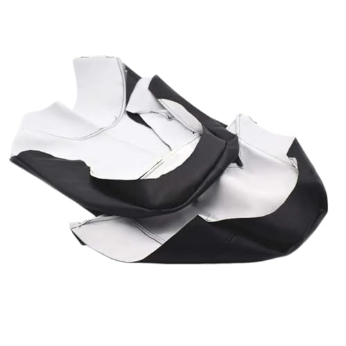 Housse de siège moto en cuir PU noir pour remplacer la selle VMAX