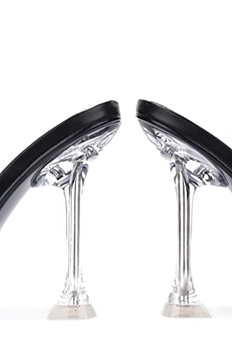 Cape Robbin Rafa Nude Vegan Quilted Leather Open Toe High Heel Dress Mule Sandal3