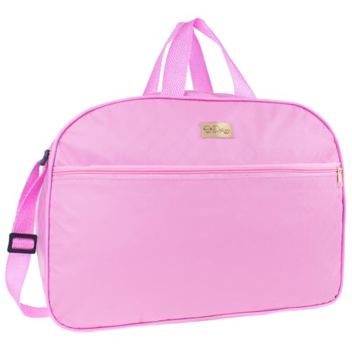 Bolsa Saída Maternidade Grande Menino/Menina Multifunção (Rosa Bebê)