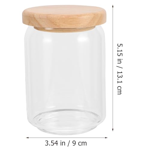 Bote hermético de vidrio para almacenar café en grano y molido 3