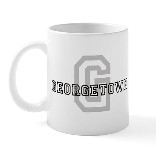 CafePress Georgetown Big Letter Mug 11 oz Ceramic