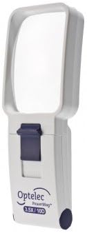 Powermag 3.5X 10d 3" X 2" LED Magnifier batteries i ncluded