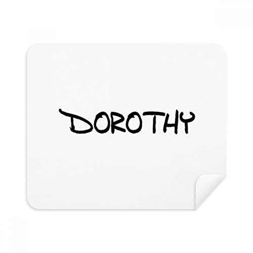 Chiffon de nettoyage Dorothy pour lunettes de vue et lingette écran téléphone 2Pcs suède