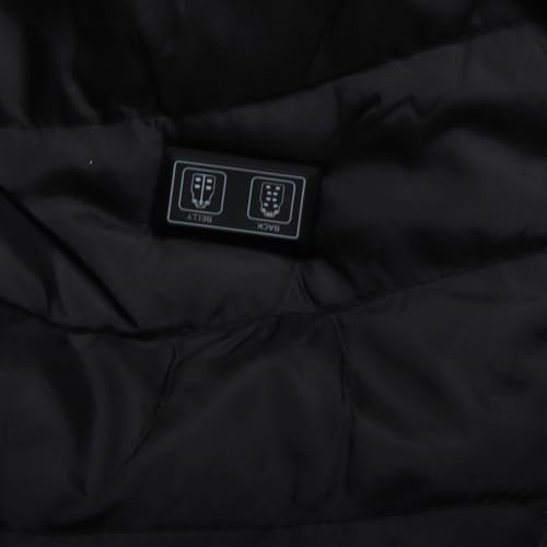 Acouto Heated Vest with USB Power and 3- Temperature Control, Ideal for Outdoor Comfort and Easy Care (3XL)4