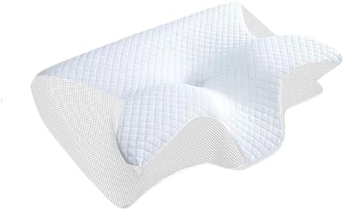 Cuscino ortopedico anti-russamento per apnea notturna, supporto cervicale in memory