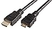 PRO SIGNAL HDMI Lead A Male to Mini C Male, Gold Plated Contacts, 1m Black