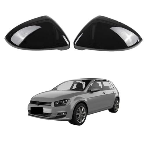 Coque de rétroviseur Golf 7 R droit cassée ? Remplacez-la par ce capuchon ABS noir