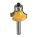1/4-Inch Shank Roundover Edging Router Bit Set, Woodworking Milling Cutter Tools Corner Rounding Edge-Forming Bit Set 1/8