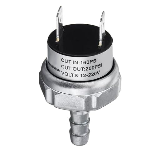 Interruptor de presión de 160-200 PSI para optimizar el rendimiento del compresor N003990 3